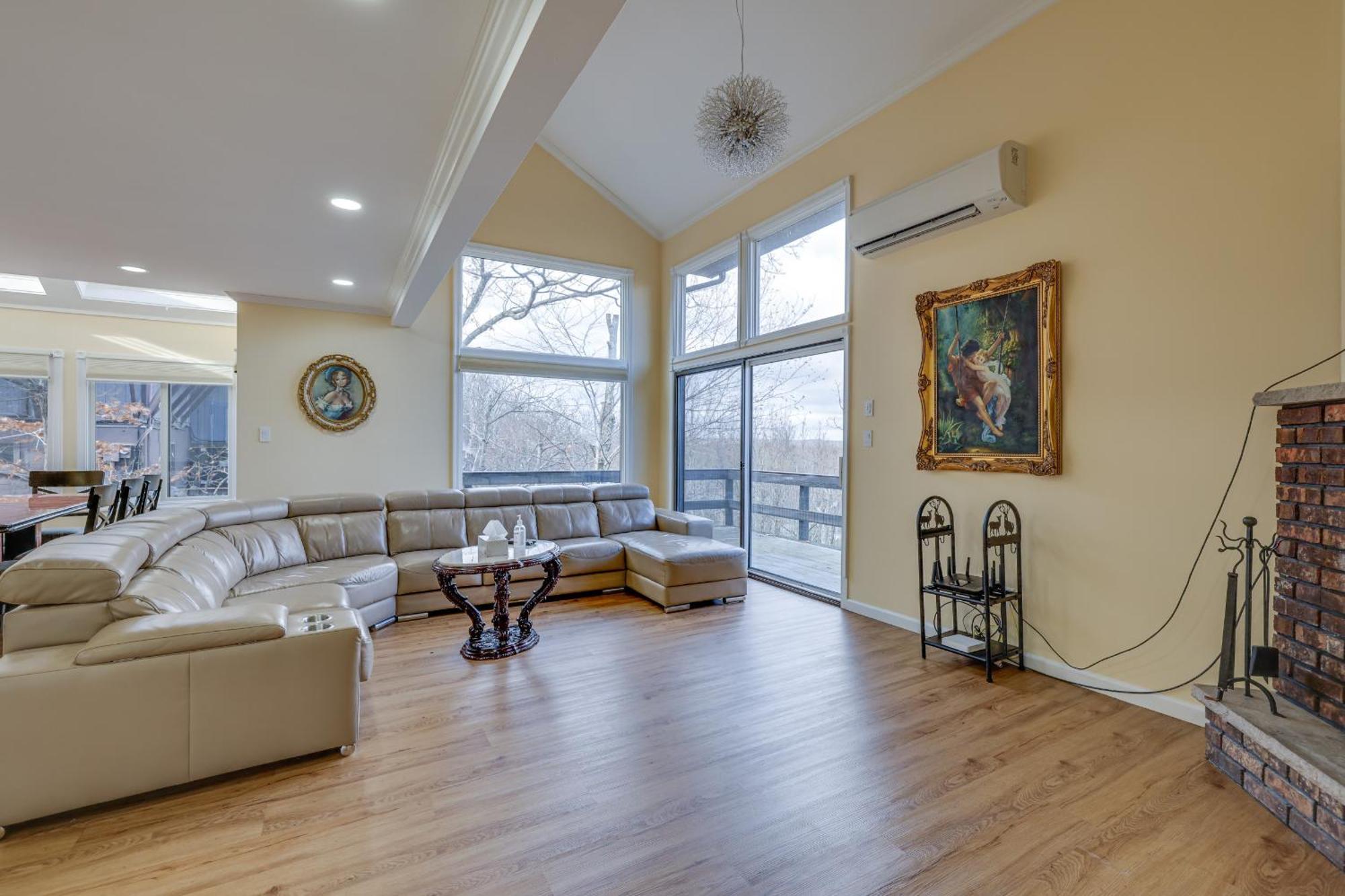 Cozy Modern Camelback House Villa Tannersville Bagian luar foto